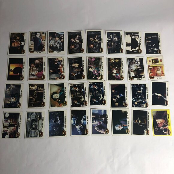 Lot of 62 1989 Topps Batman The Movie Trading & Sticker Cards - Picture 1 of 12